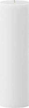 5" Wide x 18" Tall Unscented White Pillar Candle (5x18 Pillar Candle) - Made in U.S.A. - Dripless & Smokeless *Measure Before You Buy*