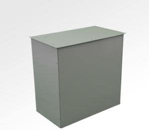 External Aluminium Water Softener Cabinet Kit