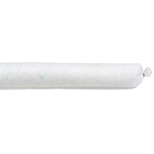 SpillTech Oil-Only Absorbent Sock, Polypropylene, 4 x 3 L x Dia., White, Pack of 10 WSO410