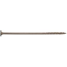 Simpson Strong-Tie SDWS22800DB Strong-Drive SDWS Timber Screws (Exterior Grade), 0.220 Inch x 8 Inch, Double-Barrier Coated, Washer Head, Sawtooth Point, Tan (Pack of 400)