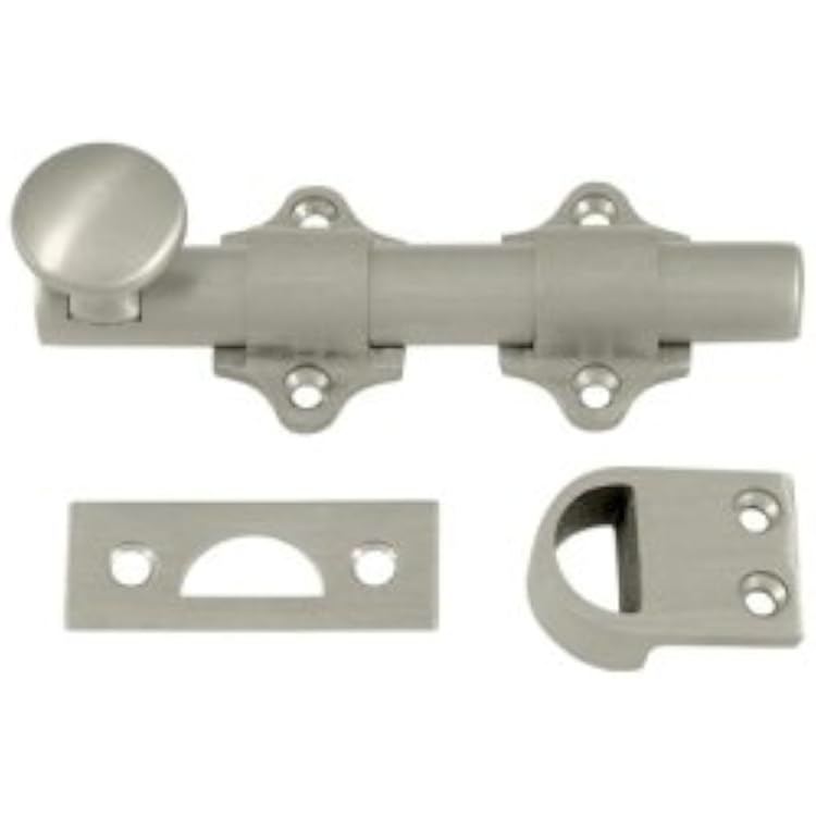 HD Dutch Door Bolt Finish: Brushed Nickel