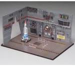 1/350 plastic model kit Thunderbird No. 1 & launch base (japan import) by AOSHIMA