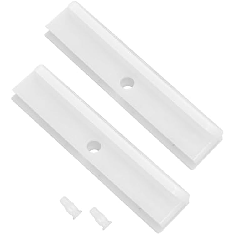 Door Window Regulator Glass Run Channel Track Guide Clip Compatible with Fiat 12-18 500 500c, Fix Stuck Window, Stabilizer Clip Set Fits for Left or Right-2 Pack