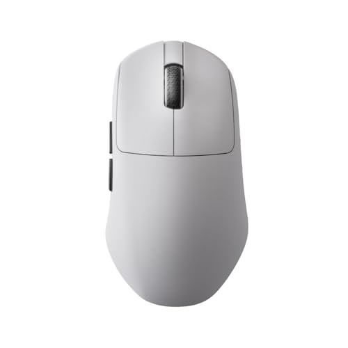 Darmoshark N7 Wireless Gaming Mouse,Tri-Mode 8KUSB-CBluetooth,Up to 30000DPI,PAW3950 Optical Sensor Lightweight 49g,5 programmable Button,Computer Mouse for Laptop,PC,MacWhite