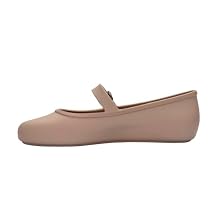 Melissa Soft Ballerina - Seasonless Flats for Women - Classic Ballet Flat Style with Adjustable Strap - Light-as-Air PVC Construction - Soft Foam Insole - Bubblegum Scent