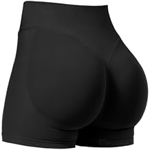 VOYJOY Women Workout Impact Shorts 2.5"/ 3.6"/ 4.5"/ 6" Scrunch Butt Lifting Gym Seamless Booty Biker Shorts