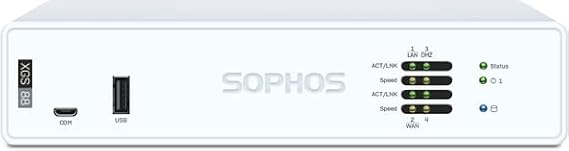 Sophos XGS 88 (Gen2) Network Security Appliance with 3 Years Standard Protection (XT88ZZ36ZZPCUS) | 4 x 2.5 GE Ports | Advanced Threat Protection, SD-WAN, Secure VPN, Centralized Management