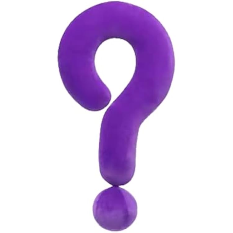 Question Mark Shape Pillows Plushes Pillows Home Decoration Sofa Ornaments Soft Bedroom Sleepings Pillows Cushions