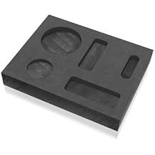 Nelyrho 5-in-1 Graphite Casting Ingot Mold for Melting and Refining Silver, Brass, Zinc, Aluminum, and More Metals- 1 Piece