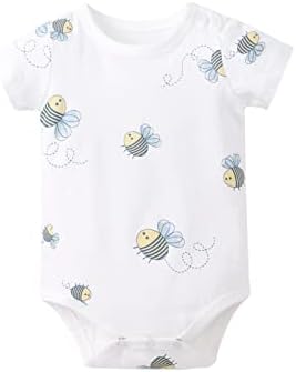 pureborn Baby Boys Girls Bodysuit Super Soft Cotton Romper 0-24 Months