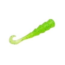 Fishing Bait 25 Pack Mini Trembling Curly Tail Soft Bait Lures - 1.4" Micro Worm for Bass, Panfish and Trout | Ultra-Finesse Wild Fishing Fishing Gear