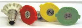 MTM Hydro-Hydrojet 17.0156 4000 PSI Quick Connect Nozzle 0, 15, 25, and 40 Degree 4-Pack 3.0