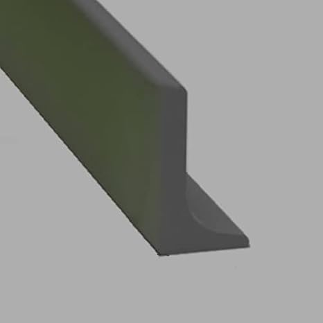 Shower Threshold,Silicone Bathroom Water Stopper Blocker Shower Retaining Strip Water Partition Dry and Wet Separation Flood Barrier Rubber Dam (100cm,Gray)
