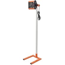 Infra-red Auto Paint Curing Lamp, 800W Short Wave Infr-ared Paint Heat Lamp with Adjustable Height & Angle for Car Body Repair,0-60 Minutes Smart Timer Auto Body Heat Baking Lamp