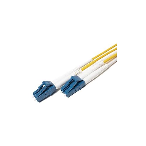 FCD - 30M OS2 LC LC Fiber Optic Cables - 2 Pack | Duplex 9125 LC to LC Singlemode Jumper Cord 30 Meter 98.42ft | Pack Options: 2, 4, 6, 10, 12, 24 | Optic-Cord lc-lc