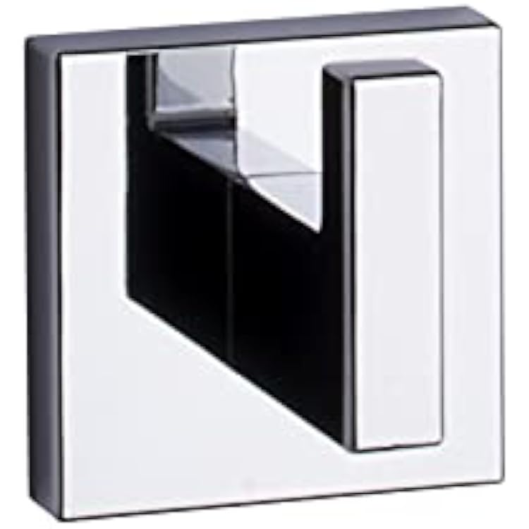 Taymor Allusion Single Robe Hook Polished Chrome