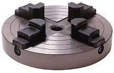 New 6" Wood Lathe Chuck Threaded 4 Jaw Back Thread 3/4 x 16 TPI - Independent & Reversible Jaws