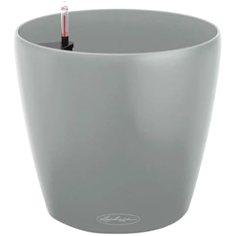 Lechuza Planter, Polypropylene PP Plastic, lightgrey, Normal