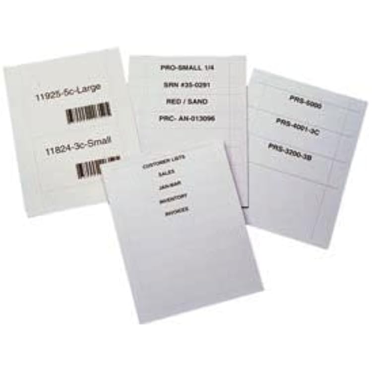 Aigner Letter - Pref. Laser Insert Sheets, 1-14 x 3, 800Pk