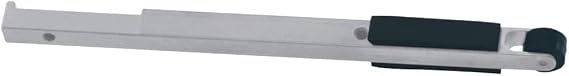 Dynabrade (11286) Contact Arm Assembly | 5/8" Diameter x 3/8" Wide, Rubber Wheel, with 1/2" (13 mm) Wide Platen | For 1/2" (13 mm) Wide x 24" (610 mm) Long Belts