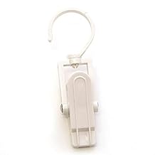 White Swivel Clip 4 L Inches - Set of 10