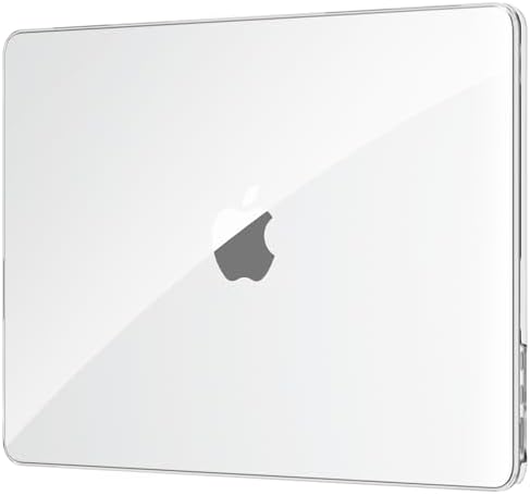 EooCoo Compatible with MacBook Air 13 inch Case M5 2026-2022 M4 M3 M2 A3449 A3240 A3113 A2681, Fit Like a Glove, Scratch Resistant Protective Hard Shell Cover for Mac Air 13.6, Crystal Clear