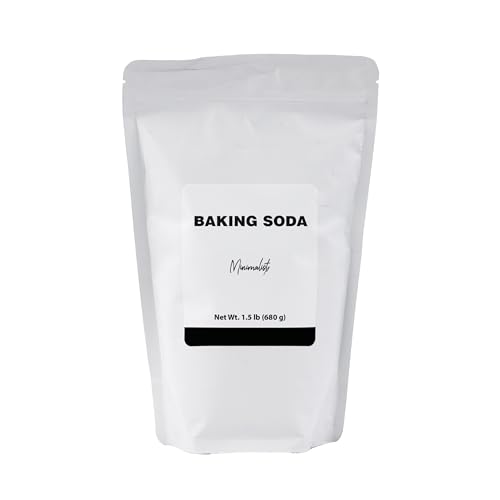 Minimalist Baking Soda, For Cleaning and Deodorizing, Packaged for Convenience in a Resealable Bag 1.5 Pound