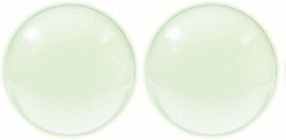 BBG Set of 2 Replacement Glow in the Dark Standard Size Foosballs - to Use with Most Home Foosball Tables!