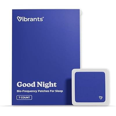 Vibrants Good Night Patch Bio-Frequency Patches for Sleep | Sample Pack - 7 Sleep Patches