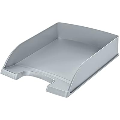 Leitz A4 Letter Tray, Grey, Plus Range, 52270085