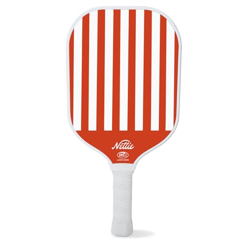 Nettie Pickleball Paddles, USAPA Approved Lightweight Durable Fiberglass Pickle Ball Paddle, Valentines Day Gifts for Women Mom Wife Girlfriend Galentines Day Christmas Birthday