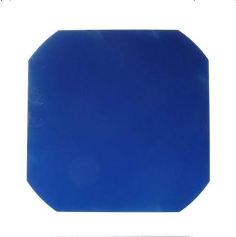 Sunpower New Solar Cell Flexible Mono Solar Wafer Monocrystalline Cells Tabbing for DIY Solar Panel High Efficiency 3.4W C60 5x5 Safe Packing (80)