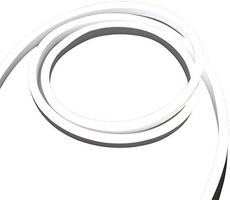 24V 65-ft IP65 Water-Resistant Flexible LED Neon Strip Light with 2400xSMD2835, White 6000K, 20270WH