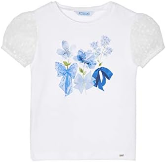 Mayoral s/s plumeti Sleeve t-Shirt for Girls Ink