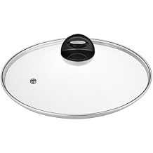 Glass Pot and Pan Lids, Universal Kitchen Cookware Covers (9.25 Inch)