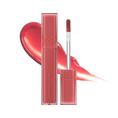 rom&nd DEWYFUL WATER TINT 01 IN CORAL|Glossy| high pigment| moisturizing| non-sticky|Hydrated lips|colorful shades|High Shine|0.18oz
