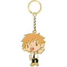 Crunchyroll - Chainsaw Man - Chibi Design 1 - Metal Enamel Key Chain - 6 cm - Original & Licensed