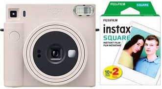 Instax Fujifilm Sq1 Beyaz Fotoğraf Makinesi +Askı+pil+20'li Film