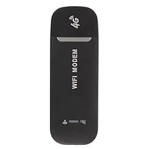 4G USB Adapter, 4G Mobile Router Portable Network Adapter, USB Powered Travel Hotspot 4G LTE Router, Supports 10 Device Connections