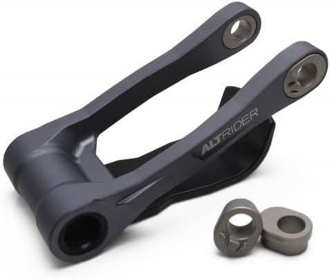 AltRider Rear Lowering Kit Compatible with KTM/Husqvarna/GASGAS Dirt Bikes with 15 mm Pivot Bolt/Nut - Drop Links with HDPE Linkage Guard - 4 Adjustable Levels for Training Aid & Confidence Boost