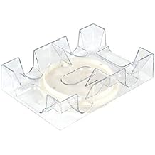 2 Deck Revolving Rotating Canasta Playing Card Tray, 2 Pack