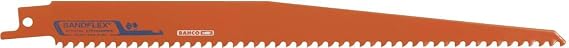 BAHCO 3840-300-8/12-SL-5P Saber Saw Blade 11.8 inches 300 mm x 8/12 inch 12 mm