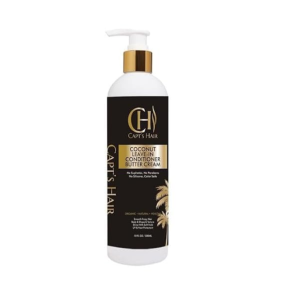 Leave-In Conditioning Butter Cream - Nourishing Hair Cream for All Hair Types, Hydrating Repair Cream with Shea Butter for Curly Hair, Heat Protection & Anti-Frizz Styling Product - (300ml)