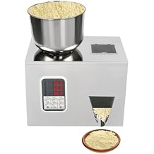 Automatic Powder Filling Machine, 180W Glitter Filling Machine with Visible Window, Particle Weighing Automatic Filler for Homes, Kitchens, Grain Processors, Farms