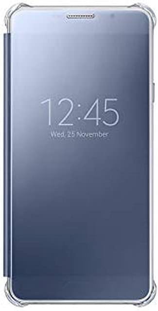 Samsung Galaxy A7 (2016) Koruyucu Kılıf, Clear View Cover EF-ZA710CBEGWW, Siyah/Şeffaf (Kılıf 14 cm, Siyah/Şeffaf)