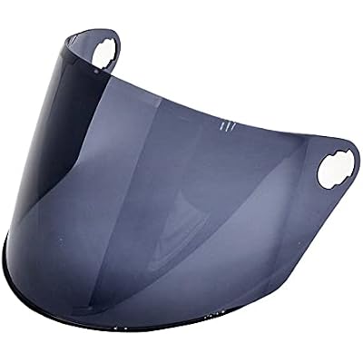 Motorcycle Helmet Visor Lens, Motorcycle Windproof Shelter Glasses Long Short Lens Sunglasses Sun Visor Fit Compatible with BE-ON 102 103Long ClearLong Black