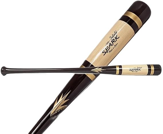 Spark Fungo Baseball & Softball Bat Training Wood Bat for Coaches [Made in Japan]
