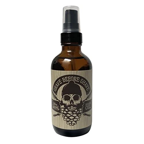Grave Before ShaveTM PineCedar Wood Beard Oil 4oz. BIG BOTTLE