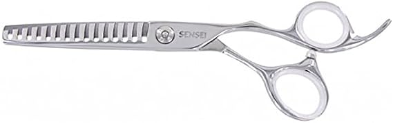 Sensei Shears Cg 6" Crane Grip 15 Tooth Texture Flat Line Tension Shear