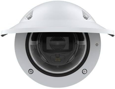 AXIS P3277-LVE Mic 5 Megapixel Indoor/Outdoor Network Camera - Color - Dome - White - TAA Compliant